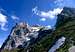 Vetta Orientale, Vetta Occidentale, Corno Piccolo NE Ridge, seen from Arapietra