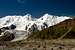 Mid-5000m Haigutum Peaks near the Nushik La Pass on the south side of the Hispar Glacier
