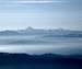 Lassen Peak as seen from Mt. Shasta