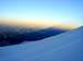 Shadow of Elbrus west summit