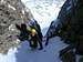 MikeSash glad to top out on Diamond's NE couloir