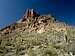 Miners Needle amongst the Saguaros