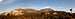 Ryan Mountain Sunset Panorama
