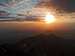 Sunrise at the top of Humphrey's  Peak