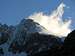 Piz Bernina and Rifugio Marco e Rosa