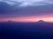 Mt Rainier & Adams from Mt Hood