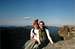 Me and my wife w/ panorama.