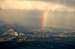 Rainbow After Thunderstorm on Aeneas Mtn