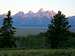 Teton alpenglow