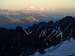 Mont Blanc from Bietschhorn