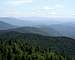 Cedar River Valley and High Peaks from Wakely Summit