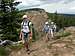 Hikers on Crag Crest