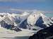 Peaks in the Alaska Range near Mount McKinley.