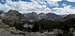 Panorama of East Vidette from Kearsarge Pass Trail
