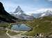 A reflection of Matterhorn