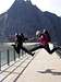 Jumping Albigna dam