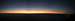 Sunset panorama from Alta Via Resiana