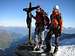 On the Top of Zinalrothorn 4221m