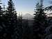 Mt, Rainier from summit