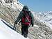 Scott McCurdy crosses Electric Pass Peak