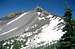 The west face of Mt. Thielsen...