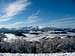 View on the Visocica peaks...