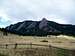 Flatirons from Chautauqua Park