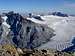 Schärhorn 3295m (left) and Clariden 3267m (right)