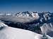 On the top of Zadni Granat(2240m).Panorama of High Tatra