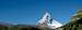 Panoramic view of the Matterhorn