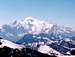 Mont Blanc from summit of...