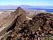 View from the top of Pyramid Peak