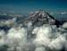Aconcagua W face above clouds