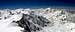Pano of the summit around Forni Glacier.