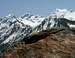 Triple Traverse Peaks from Mill B North Overlook