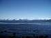 Mountains dividing Alaska and British Columbia