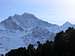Jungfrau (4 158m) et Silberhorn