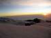 Kibo Summit cone at dawn