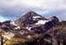 A close up of Black Peak from...