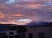 Sunset Illimani - from my former living room