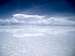 Reflection of clouds - Salar de Uyuni under water