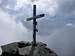 Summit cross Stellihorn 3436m