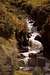 Rio Cuadrul waterfall. Inca Trail. Ecuador.