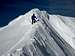 Denali's summit ridge