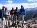 A cold group of Sopris summiters