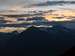 Lauterbrunner Breithorn (left) and Bietschhorn from Griebenalp, Valais