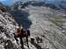 View towards Lagazuoi plateau...