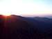 Sunset on Mt. Mitchell