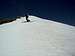 Scott skiing below Jicarita