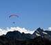 Paraglider in Aosta Valley